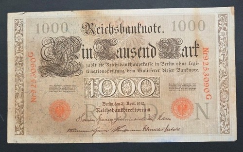 Banconota 1000 mark germania - mark,