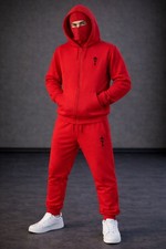 Tuta uomo in pile di cotone