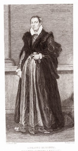 Ritratto donna di moroni - di, donna,