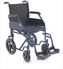 Moretti Go! Sedia a Rotelle Pieghevole CP500 - Nera