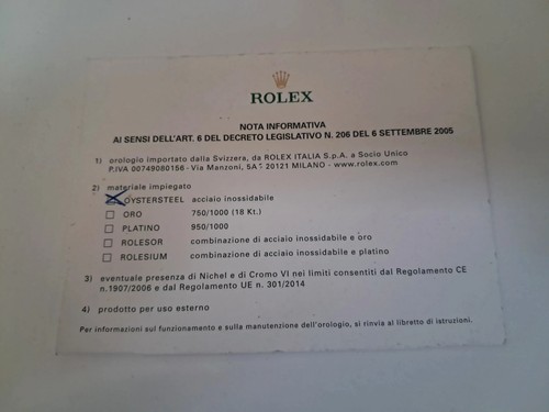 Orologio rolex oyster steel - ,