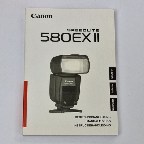 Canon speedlite 580 - 580, ex