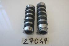 Coppia manopole cromate Ø26mm Grip set Moto Custom Harley Davidson