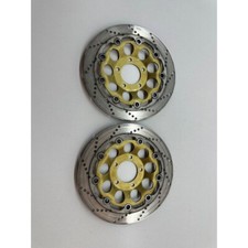 COPPIA DISCHI FRENO RUOTA ANTERIORE SUZUKI GSF BANDIT 600 2000-2004-2005