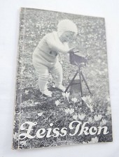 1930 VECCHIO CATALOGO  ZEISS IKON PUBBLICITà MACCHINA FOTOGRAFICA D'EPOCA C 473 
