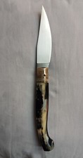 Coltello da collezione di Pietro Elias manico  in corno