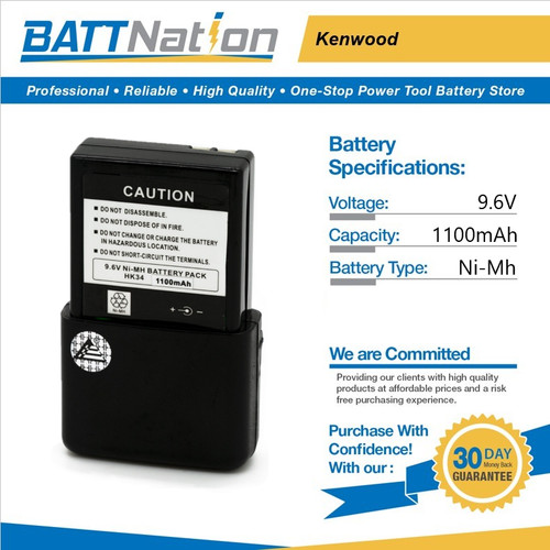 Batteria 1100 mah per - 9,6,