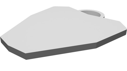 Portachiavi targa numero - portachiavi,