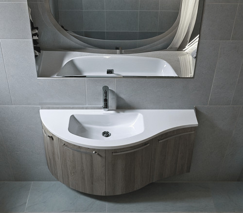 Mobile bagno curvo - bagno,