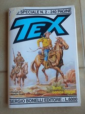 Fumetto TEX Speciale (Texone) n. 2 - Terra senza legge - 1989- Disegni Giolitti