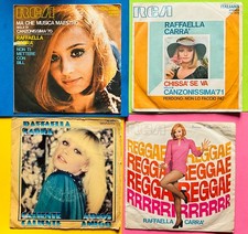 RAFFAELLA CARRA’ Lotto 4 45* MA CHE MUSICA MAESTRO Reggae CHISSÀ SE VA Caliente
