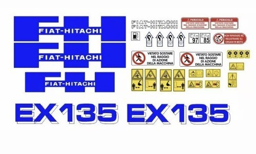Fiat hitachi 135 - fiat-hitachi, ex