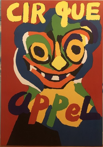 Vintage 1970 karel appel - vintage,