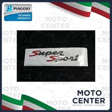 TARGHETTA SUPER SPORT PIAGGIO