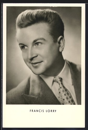 Cartolina cantante lirico