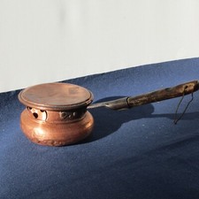 Antico scaldino scalda letto