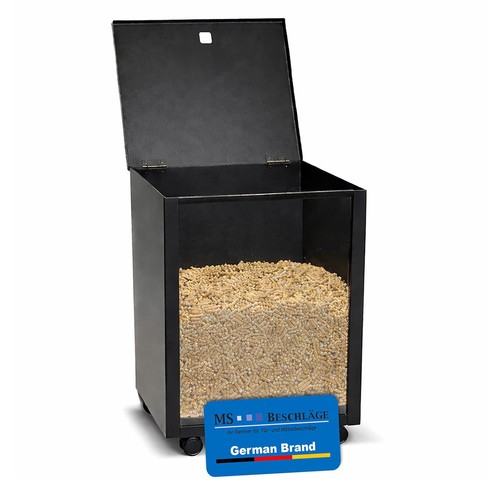 Carrello pellet 37x52x37cm - carrello,
