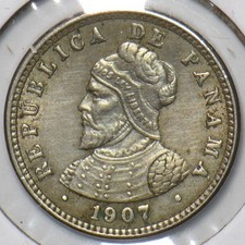 Panama 1907 1/2 Centesimo