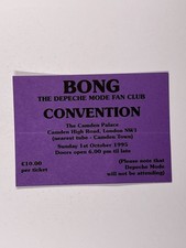 Depeche Mode Pass Ticker Bong