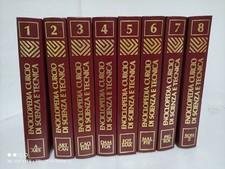 ENCICLOPEDIA CURCIO DI SCIENZA E TECNICA 8 VOLUMI 1973