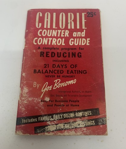Joe bonomo contatore calorie - bonomo, e