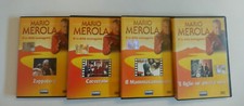 Lotto 4 DVD + BOOKLET _ MARIO MEROLA IL RE DELLA SCENEGGIATA _ FABBRI EDITORE