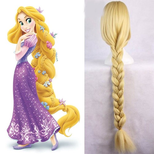 Parrucca capelli lunghi biondi