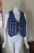 Tessuto a Mano Cotone Jeans