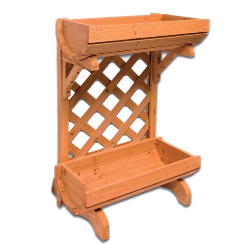 Portavaso fioriera legno - portavaso,