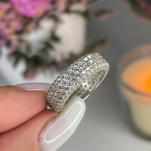 Fascia multifila moissanite