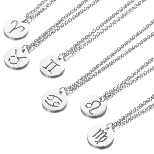 Collana acciaio inox con - collana,
