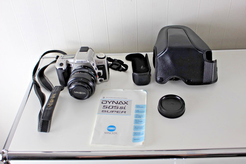 Minolta dynax 505si fotocamera - minolta,