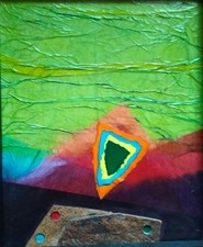 Quadro Dipinto T.M. (collage e