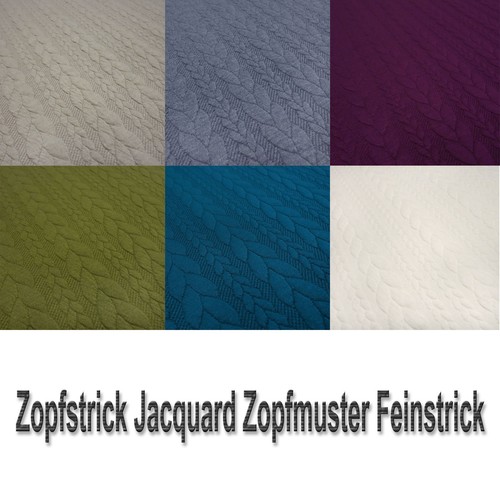 Tessuto treccia jacquard