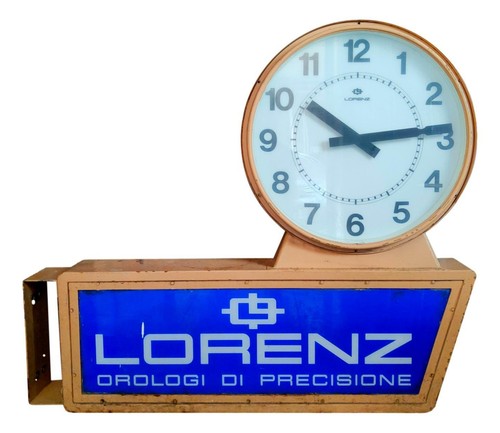 Grande orologio pubblicitario - orologio,