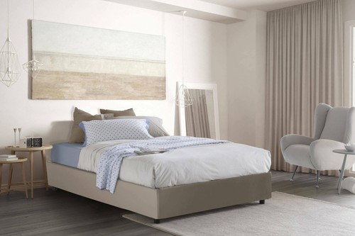Letto piazza mezza greta - letto,