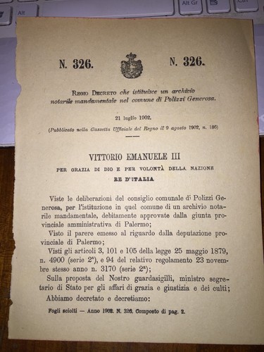 Regio decreto ist - regio,
