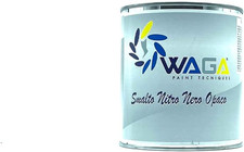 Waga Paint Tecniques - Smalto Nitro Nero Opaco per Verniciatura Cerchi in Lega A