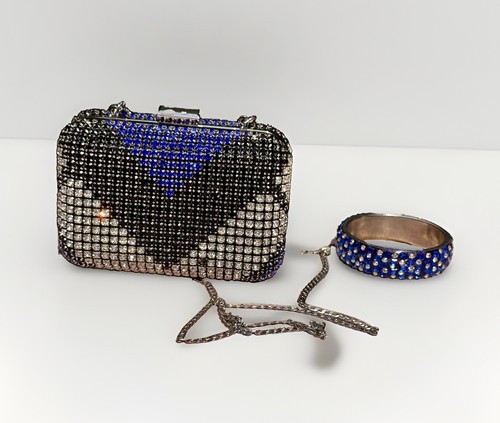 Zara argento blu nero - argento,