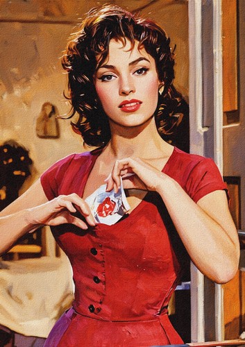 Illustrazione oli unici - , gina