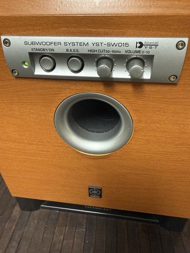 Subwoofer yamaha yst sw015 70w - yamaha,