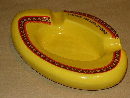 Posacenere caffe tazza - tazza, d'oro