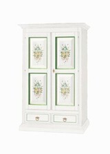 ARMADIO LEGNO BIANCO OPACO