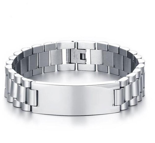 Bracciale acciaio inox - bracciale, id