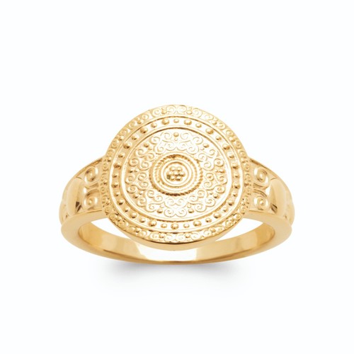 Anello oro placcato - anello,