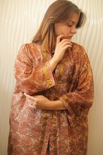 Kimono Duster In Seta Pura