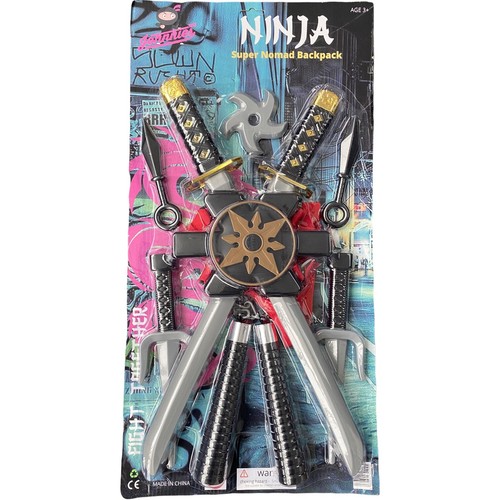 Bambini ninja spada giocattolo - ninja,
