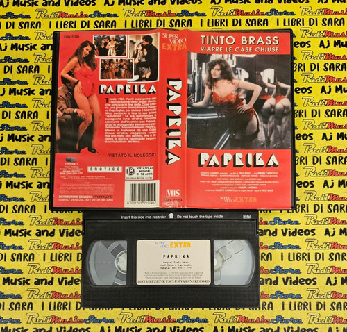 Vhs film paprika - vhs,