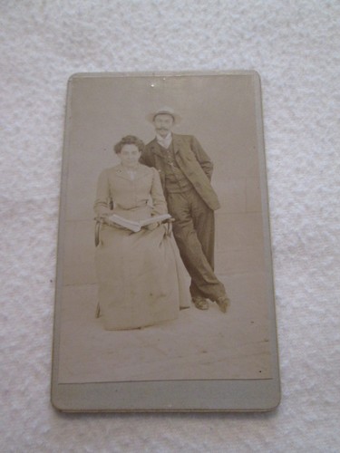Photo cdv couple - -, femme