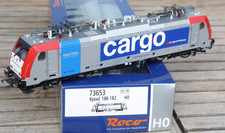 ROCO 73653 H0 Locomotiva elettrica BR 186 182 Railpool SBB CARGO epoca 6 con DSS + LED in confezione originale